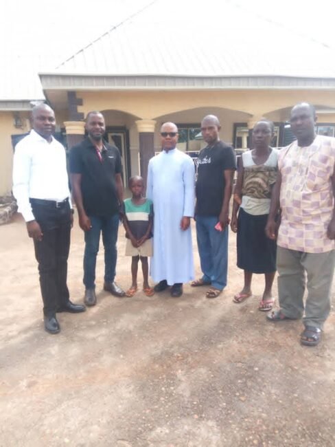 Visit to some of the beneficiaries of Scholarship program by The Word in Action Foundation