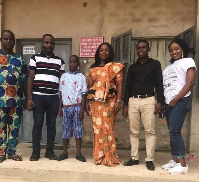 Visit to some of the beneficiaries of Scholarship program by The Word in Action Foundation - TWIAF (3)